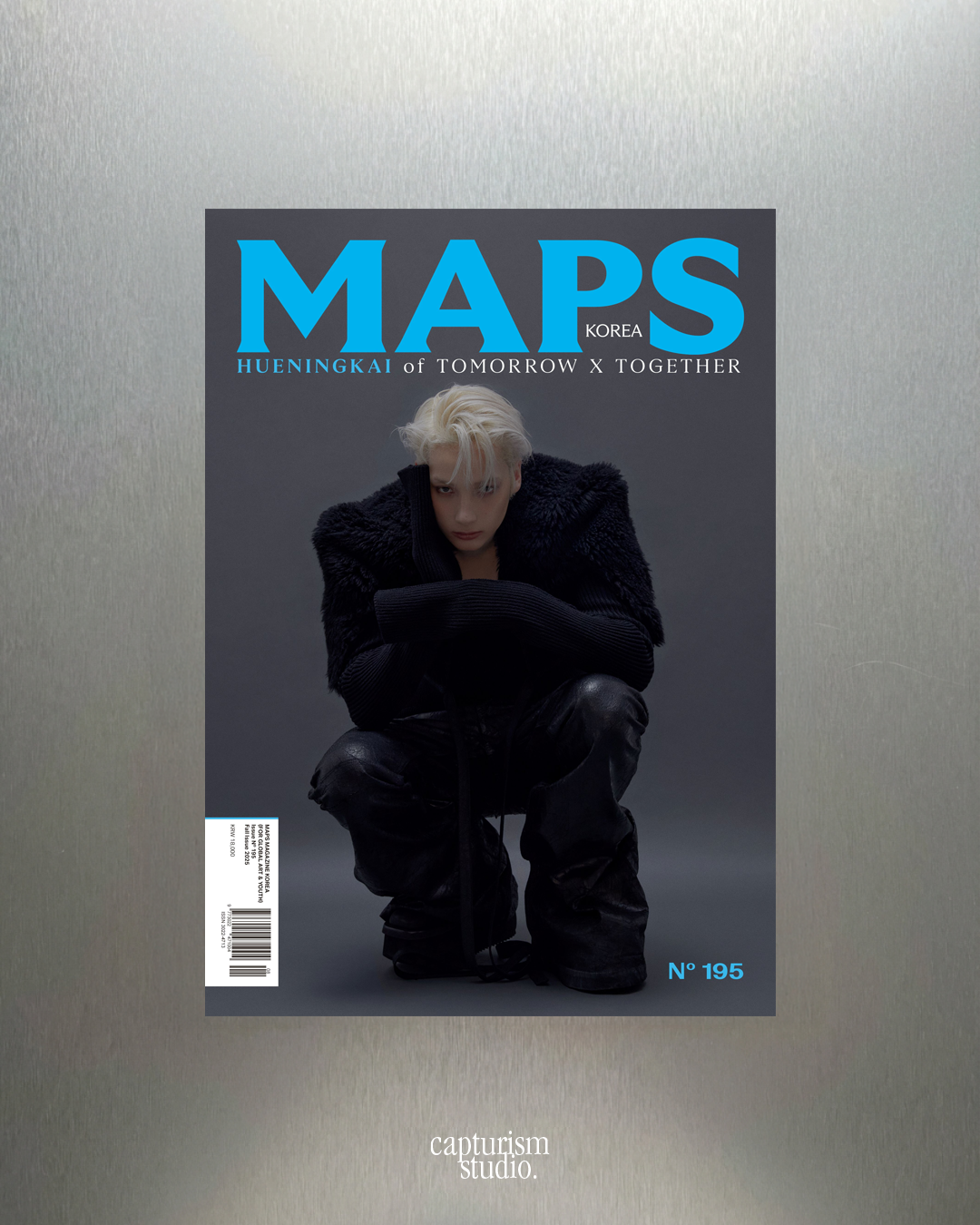 MAPS Magazine N°195 - 2025 Fall issue with HUENING KAI of TOMORROW X TOGETHER