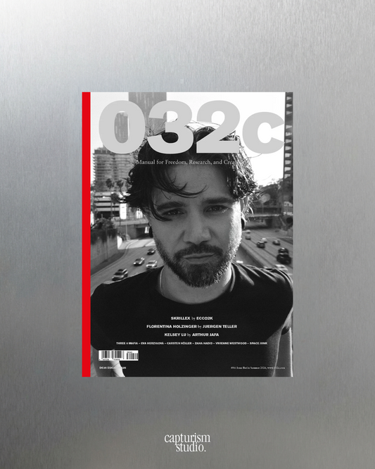032c Magazine Issue #49 MEMPHIS Summer 2026 Skrillex by ECCO2k
