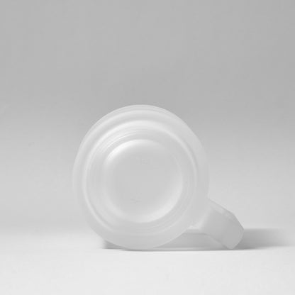Joe Colombo Mug FROSTED - Handmade by Arnoglass