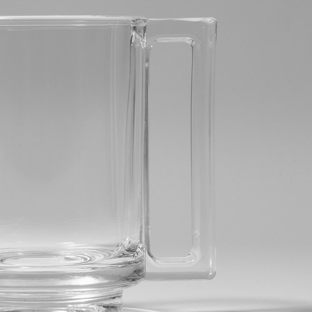 Joe Colombo Mug CLEAR - Handmade by Arnoglass
