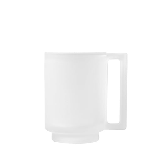 Joe Colombo Mug FROSTED - Handmade by Arnoglass