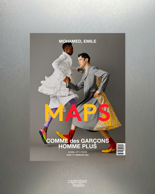 MAPS Magazine N°177 - 2024 February issue with COMME des GARÇONS HOMME PLUS