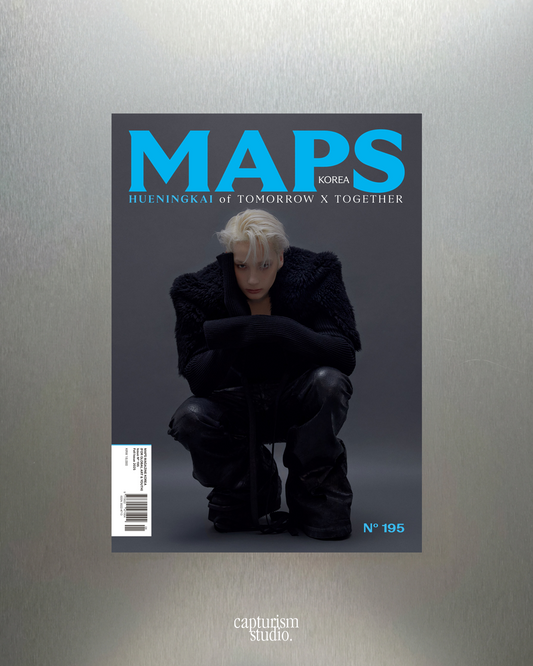 MAPS Magazine N°195 - 2025 Fall issue with HUENING KAI of TOMORROW X TOGETHER