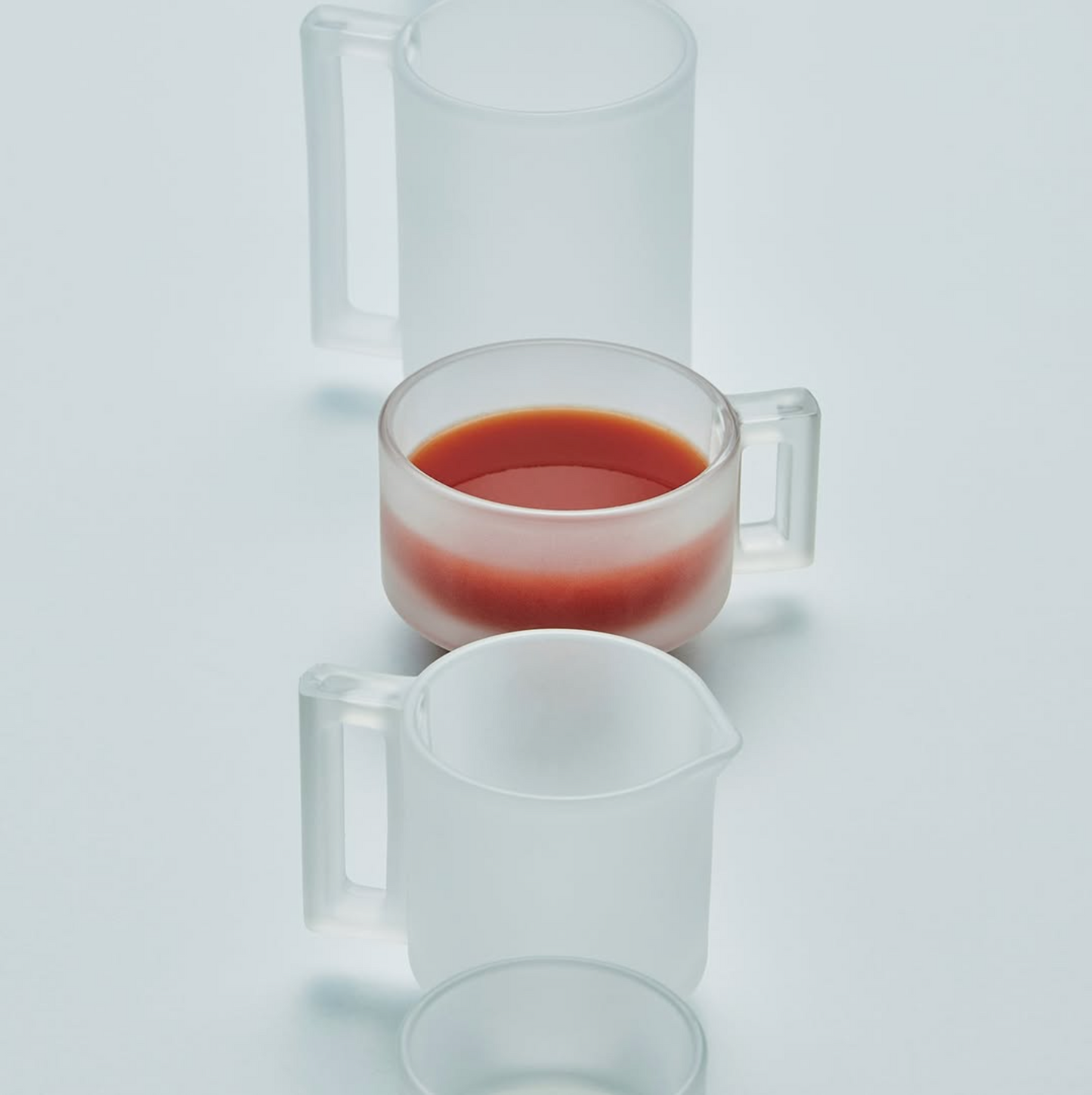 Joe Colombo Mug FROSTED - Handmade by Arnoglass