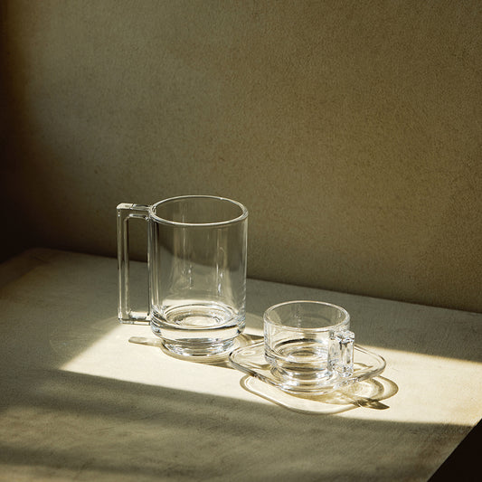 Joe Colombo Mug CLEAR - Handmade by Arnoglass