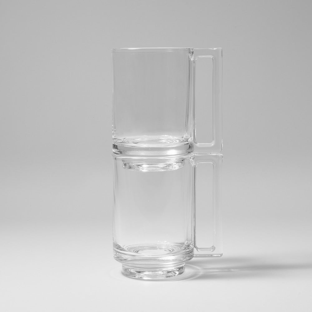 Joe Colombo Mug CLEAR - Handmade by Arnoglass