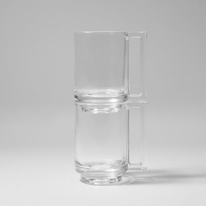 Joe Colombo Mug CLEAR - Handmade by Arnoglass